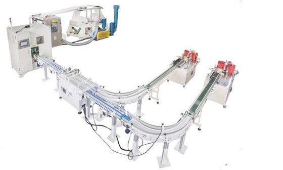 M Fold 10 Lanes Facial Tissue Embossing Machine Log Saw JOG