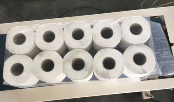 HMI 3500mm Width Toilet Tissue Making Machine 76mm Roll Siemens PLC
