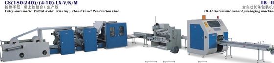 6000 Sheets / Min 380V Plastic Film Facial Tissue Making Machine